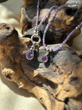 Load image into Gallery viewer, The Amethyst Crystal Bead Necklace