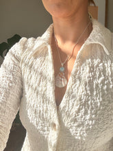 Load image into Gallery viewer, The Larimar Ocean Mermaid Necklace