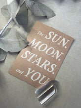 Load image into Gallery viewer, The Sun, Moon, Stars & You - Mini Card