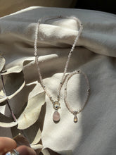 Load image into Gallery viewer, The Rose Crystal Bead Necklace