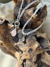 Load image into Gallery viewer, The Rose Crystal Bead Necklace