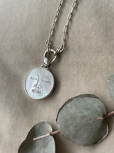 Load image into Gallery viewer, Large Moon Face Necklace