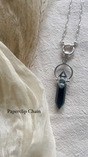 Load image into Gallery viewer, NEW The Black Onyx and Topaz Necklace