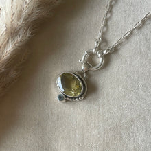 Load image into Gallery viewer, The Lemon & Topaz Portal Necklace.