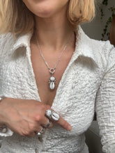 Load image into Gallery viewer, NEW The Cowrie and Shiva Crescent Moon Necklace
