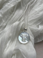 Load image into Gallery viewer, Large Moon Face Necklace