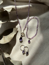 Load image into Gallery viewer, The Amethyst Crystal Bead Bracelet