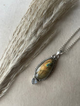 Load image into Gallery viewer, NEW The Flame Labradorite & Moonstone Necklace.