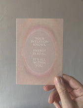 Load image into Gallery viewer, Your intuition knows - Postcard