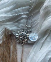 Load image into Gallery viewer, The Eclipse Sun and Moon Necklace
