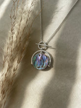 Load image into Gallery viewer, The Light & The Dark Sun dial Necklace.