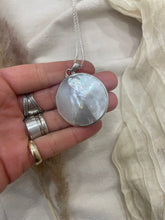 Load image into Gallery viewer, NEW The Divine Mother of Pearl Disk Necklace