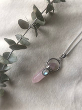 Load image into Gallery viewer, The Rose Moon Necklace