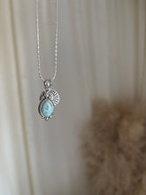 Load image into Gallery viewer, NEW - The Drop of Ocean Necklace - Larimar.
