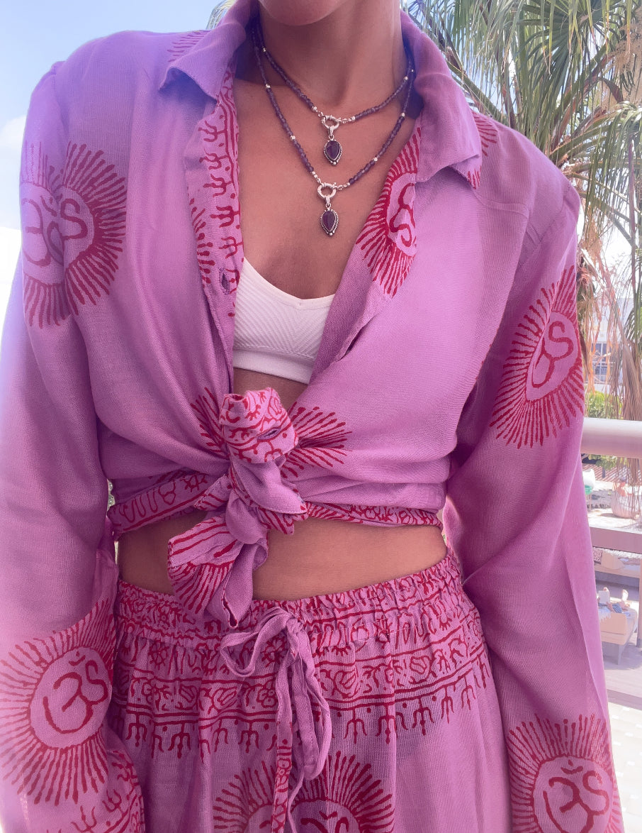 NEW The Om Set Purple