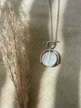 Load image into Gallery viewer, The Light &amp; The Dark Sun dial Necklace.
