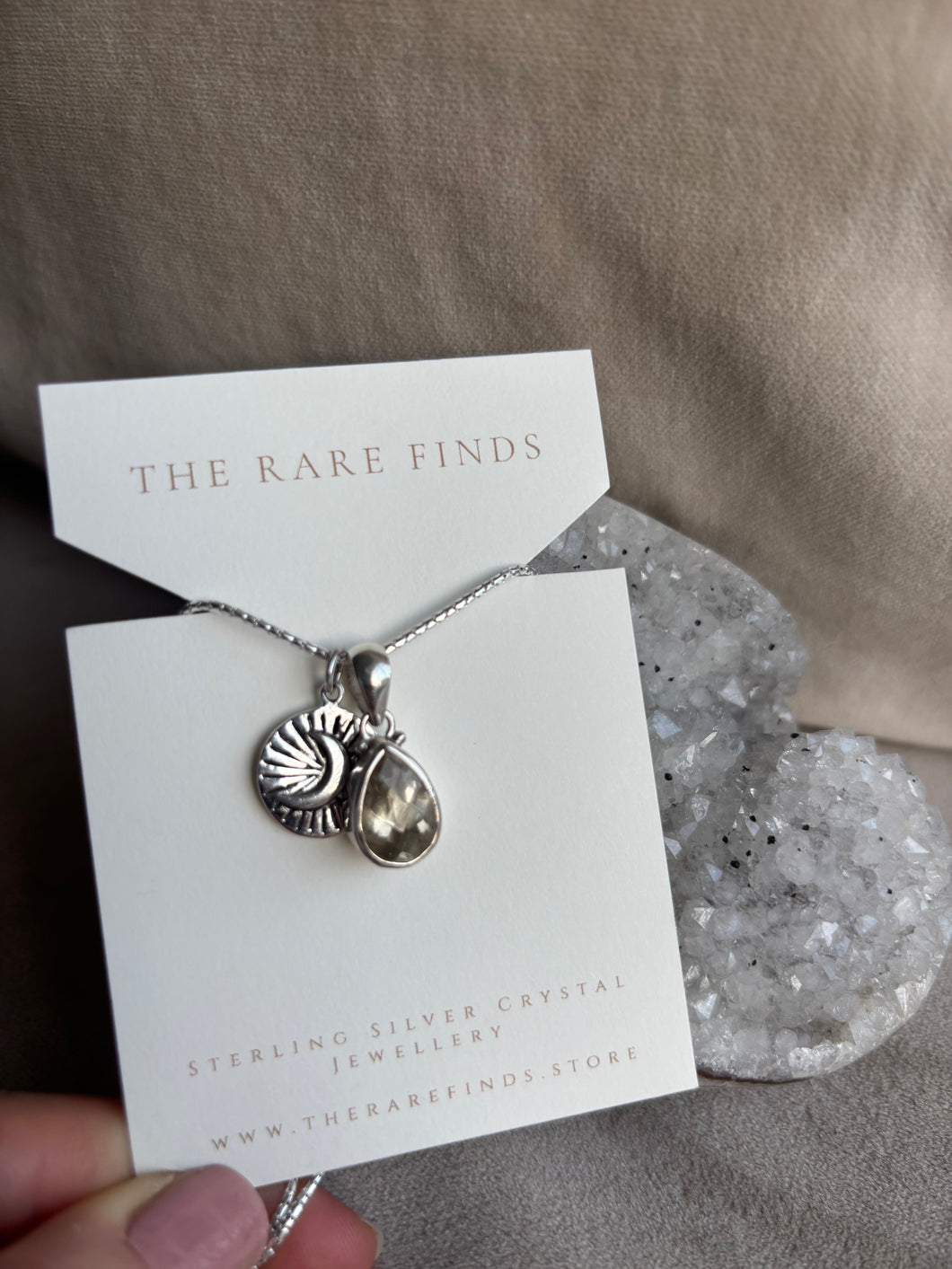 NEW The Citrine Drop Necklace