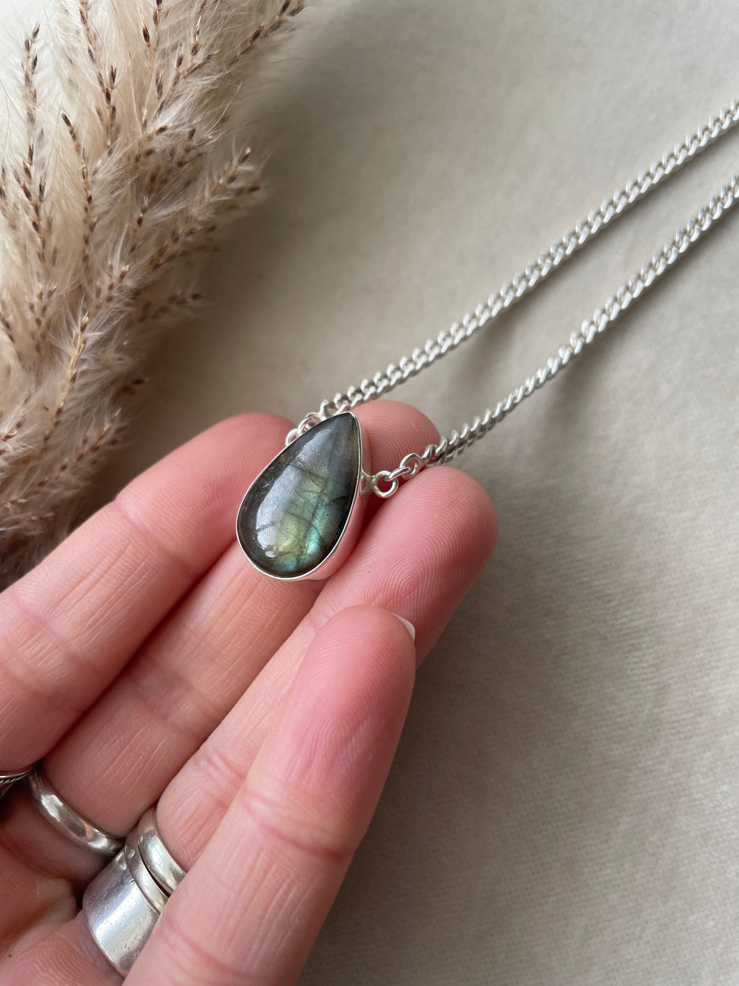 The Emerald Tear Necklace (18inch)