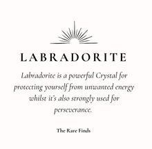 Load image into Gallery viewer, NEW The Lucid Labradorite and Blue Moon Ring
