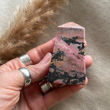 Load image into Gallery viewer, Rhodonite point
