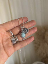 Load image into Gallery viewer, NEW - The Drop of Ocean Necklace - Larimar.
