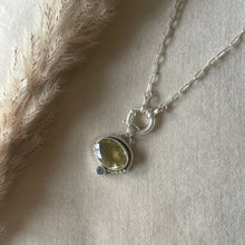 Load image into Gallery viewer, The Lemon &amp; Topaz Portal Necklace.
