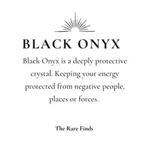 Load image into Gallery viewer, NEW The Black Onyx Faceted Ring
