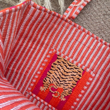 Load image into Gallery viewer, The Orange &amp; Fusha Tote
