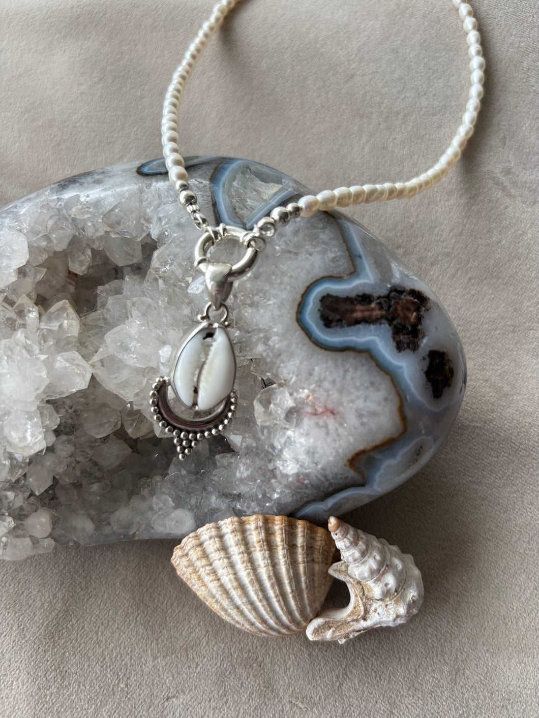 The Cowrie Ocean Necklace