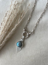 Load image into Gallery viewer, NEW The Night Ray Labradorite Paperclip - 16inch Necklace

