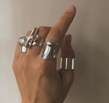 Load image into Gallery viewer, NEW The Silver Wave Ring.
