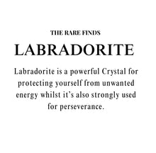 Load image into Gallery viewer, NEW The Night Ray Labradorite Paperclip - 16inch Necklace
