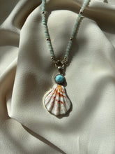 Load image into Gallery viewer, The Larimar Ocean Mermaid Necklace
