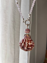 Load image into Gallery viewer, The Rhodochrosite Rose Mermaid Necklace
