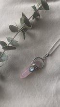 Load and play video in Gallery viewer, The Rose Moon Necklace
